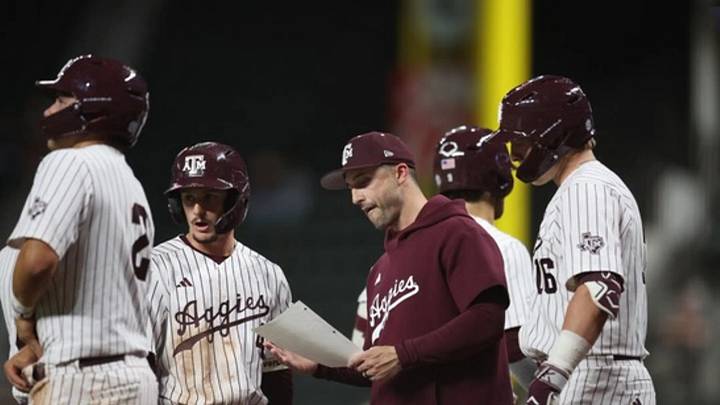 Head Coach Michael Earley leading Texas A&M's offense Head Coach Michael Earley leading Texas A&M's offense