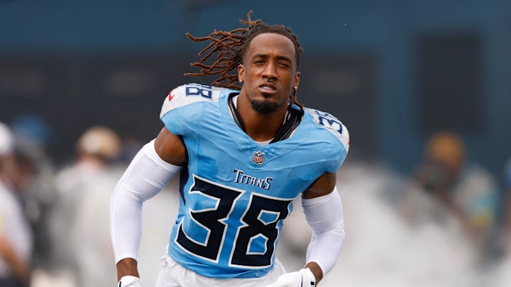 Tennessee Titans cornerback L'Jarius Sneed Tennessee Titans cornerback L'Jarius Sneed