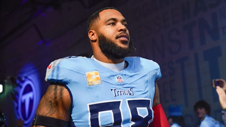 Tennessee Titans defensive tackle Jeffery Simmons