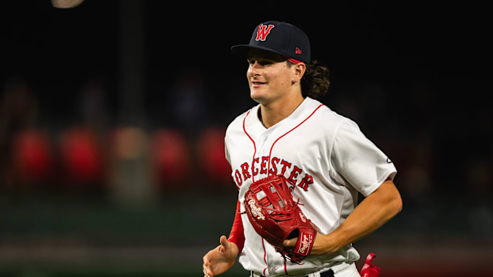 Red Sox prospect Roman Anthony runs off the field following his team's 2-1 win over Lehigh Valley on Aug. 14 at Polar Park. Prior to the Dodgers signing of Roki Sasais, Anthony was considered to be the best prospect in baseball. Red Sox prospect Roman Anthony runs off the field following his team's 2-1 win over Lehigh Valley on Aug. 14 at Polar Park. Prior to the Dodgers signing of Roki Sasais, Anthony was considered to be the best prospect in baseball.