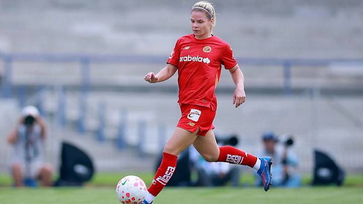 Eugenie Le Sommer se perfila como la máxima goleadora del Clausura 2026. Eugenie Le Sommer se perfila como la máxima goleadora del Clausura 2026.