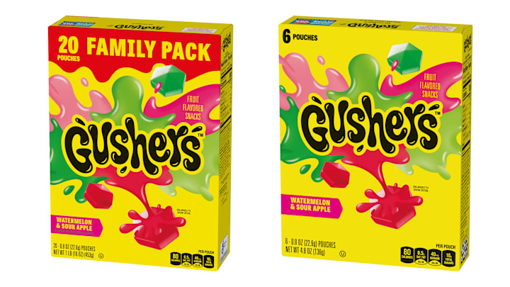 Gushers Watermelon & Sour Apple - credit: Gushers