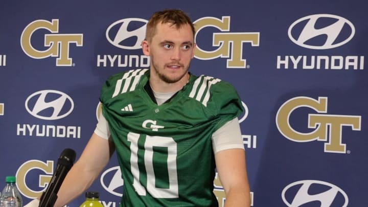 Georgia Tech QB Haynes King Georgia Tech QB Haynes King
