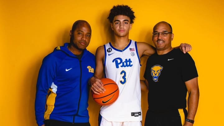 Pitt Basketball guard Derek Dixon on his official visit Pitt Basketball guard Derek Dixon on his official visit