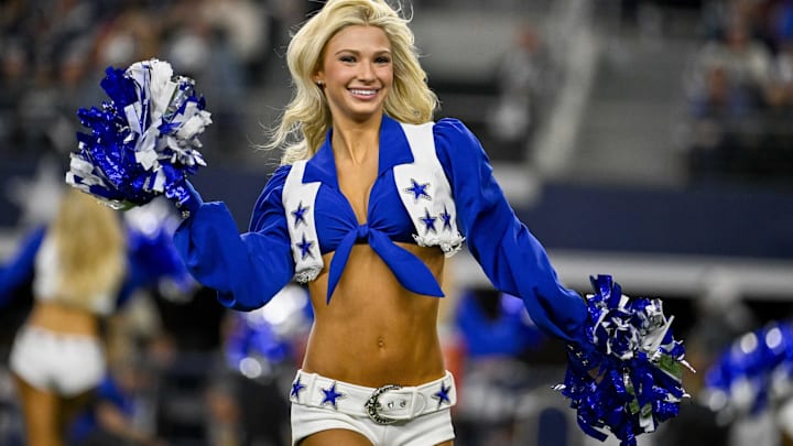 Sophy Laufer of the Dallas Cowboys cheerleaders.