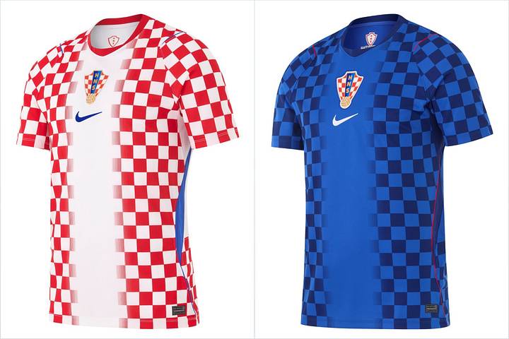 Croatia's 2026 World Cup jerseys. 