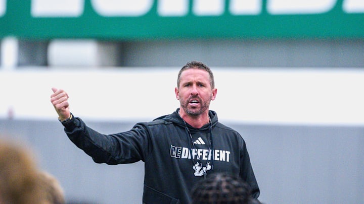 USF head football coach Brian Hartline