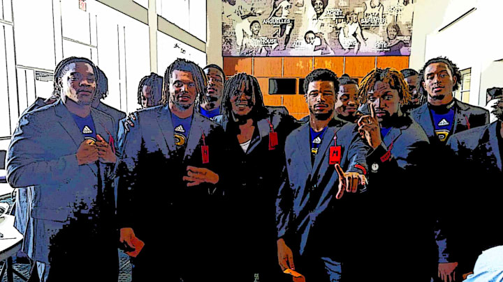 Prairie View A&M Football Team and SuitMart