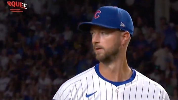 Colin Rea walks off the mound unaware of what he did for his hometown. 