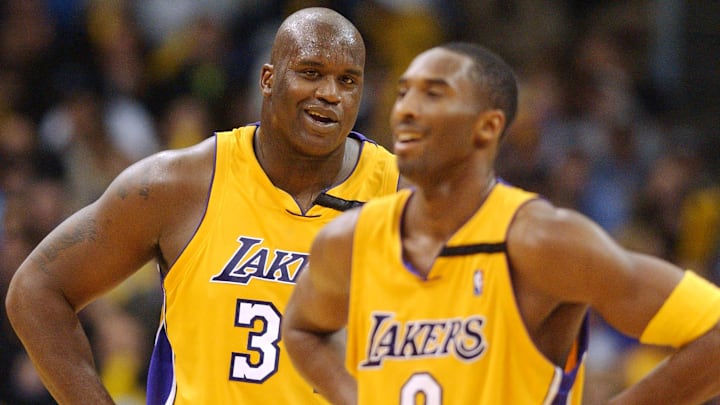 Shaquille O'Neal y Kobe Bryant son considerados dos de los mejores jugadores en la historia de la NBA