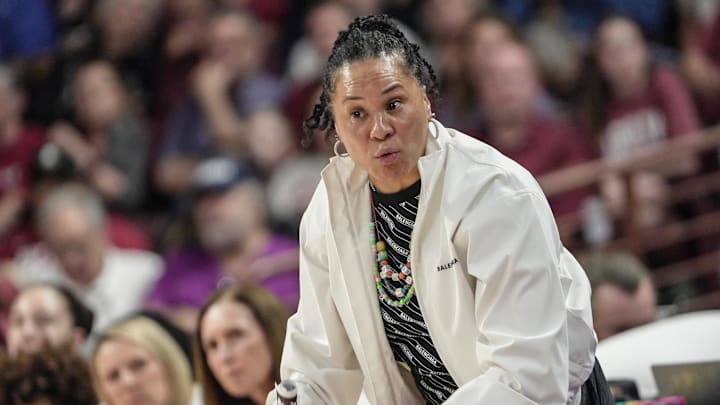 The South Carolina Gamecocks and coach Dawn Staley are underdogs in the Final Four. 