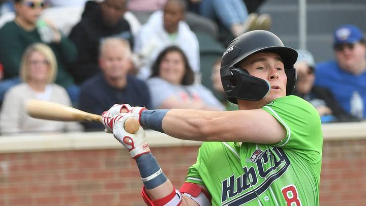 Texas Rangers outfielder prospect Dylan Dreiling. Texas Rangers outfielder prospect Dylan Dreiling.