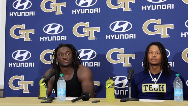 Georgia Tech EDGE Amontrae Bradford & RB Malachi Hosley 