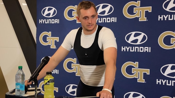 Georgia Tech QB Haynes King 