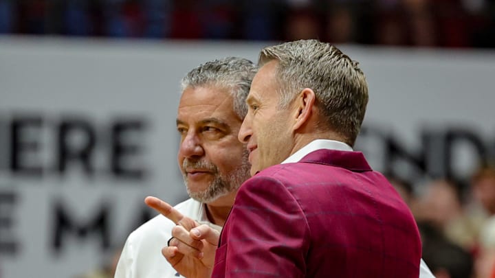 Is Auburn head basketball coach Bruce Pearl on the same level as some of his troubled SEC coaching peers?