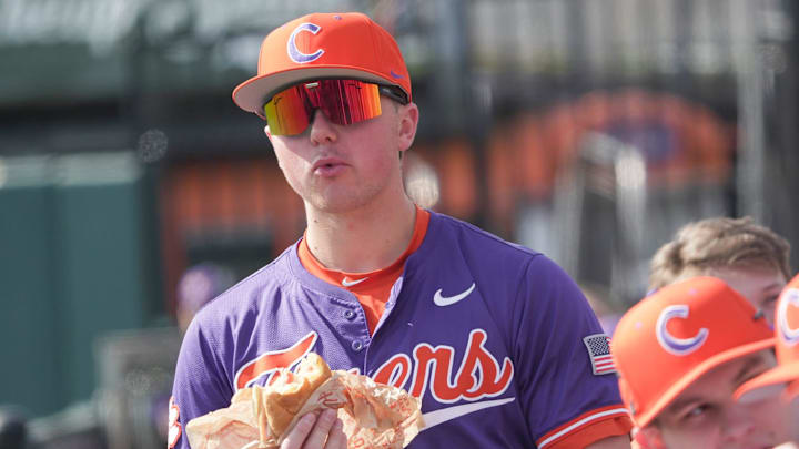 A redshirt freshman pitcher is cleared after Tommy John surgery and could make his long-awaited Clemson debut this week. A redshirt freshman pitcher is cleared after Tommy John surgery and could make his long-awaited Clemson debut this week.