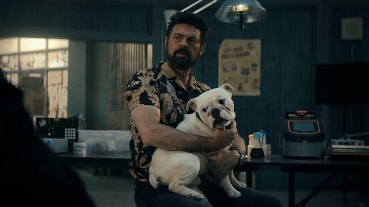 Karl Urban (Billy Butcher) in The Boys Season 5. Courtesy Of Prime