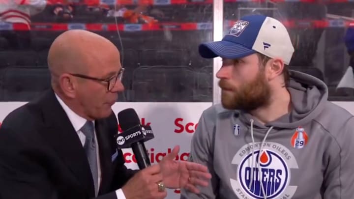 Leon Draisaitl scored the game-winner for Edmonton. 