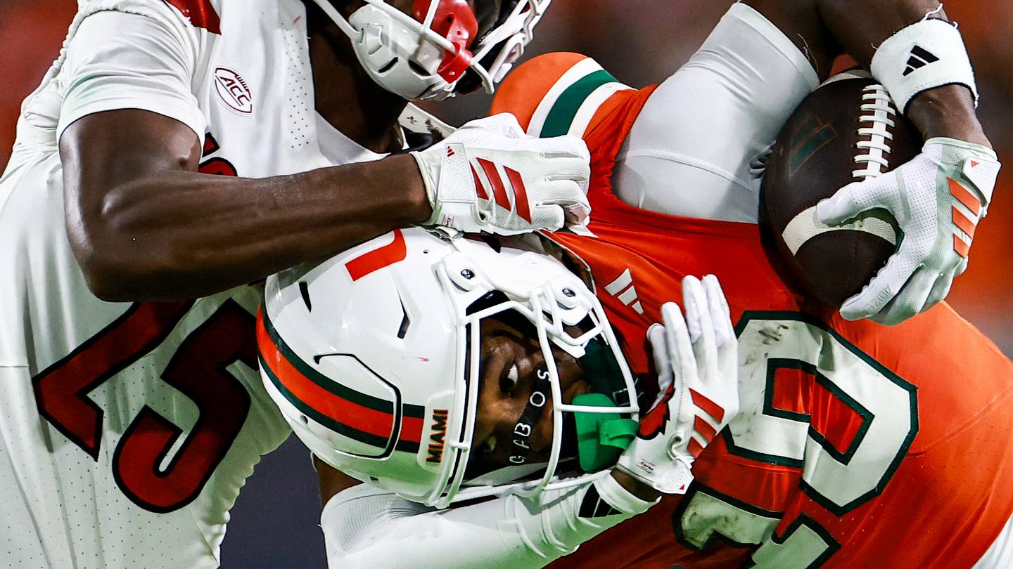 Miami's CFP Odds Plummet After Louisville Loss