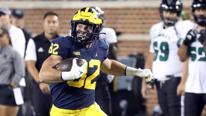 Michigan Wolverines tight end Max Bredeson Michigan Wolverines tight end Max Bredeson