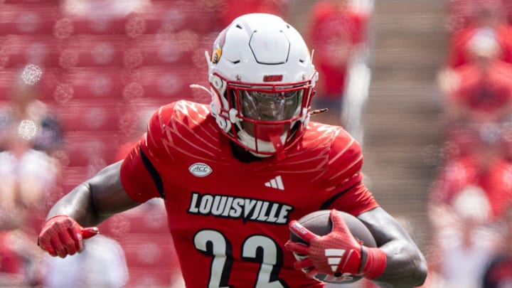 Louisville running back Keyjuan Brown 