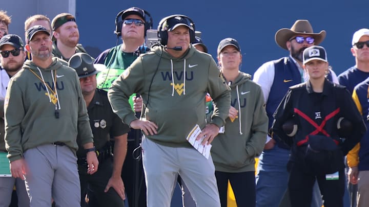 West Virginia University head coach Rich Rodriguez West Virginia University head coach Rich Rodriguez