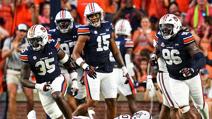 Auburn Tigers defensive lineman Keldric Faulk will spearhead a homegrown defense long on experience and short on transfers. Auburn Tigers defensive lineman Keldric Faulk will spearhead a homegrown defense long on experience and short on transfers.
