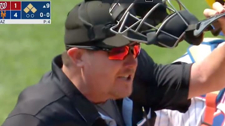 Chad Whitson didn't hold back in his exchange with Mets manager Carlos Mendoza