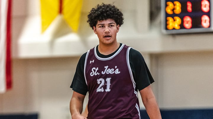 Nate Blenman, a 6-foot-9 center out of Buffalo, competed for St. Joseph's Collegiate during the 2024-25 season.