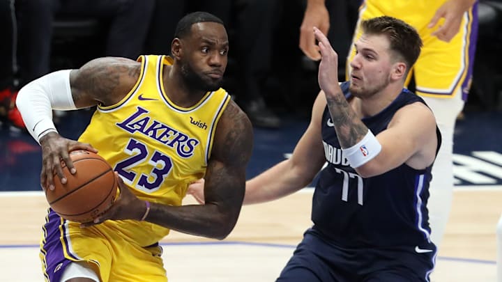 Dallas Mavericks, LeBron James, Luka Doncic