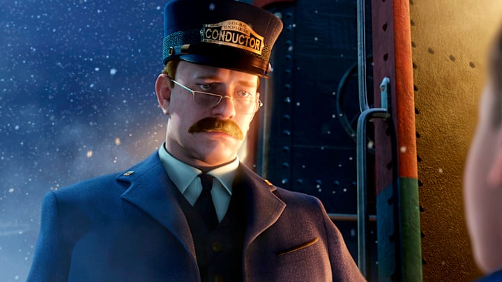POLAR EXPRESS - The Polar Express is an inspiring adventure based on the beloved Caldecott Medal children's book by Chris Van Allsburg. The Academy Award-winning team of Tom Hanks and director Robert Zemeckis (Forrest Gump, Cast Away) reunite to tell the tale of a doubting young boy who takes an extraordinary train ride to the North Pole and embarks on a journey of self-discovery that shows him the wonder of life never fades for those who believe. "The Polar Express" airs on Freeform's 25 Days