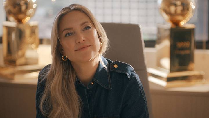 RUNNING POINT SEASON 2. Kate Hudson as Isla Gordon in Episode 206 of Running Point Season 2