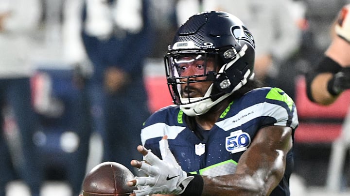 Ernest Jones IV of the Seattle Seahawks