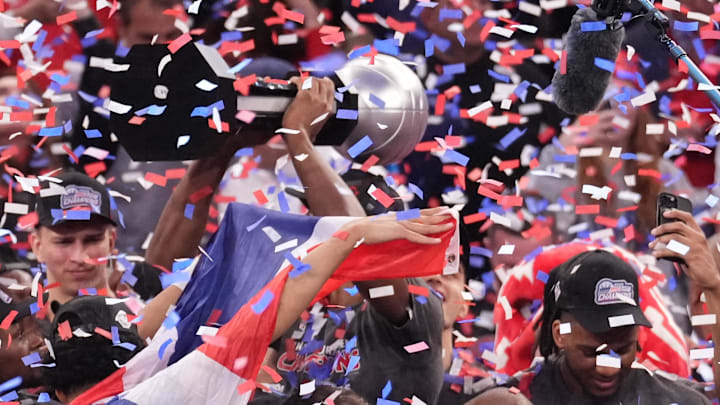 St. John's Red Storm head coach Rick Pitino St. John's Red Storm head coach Rick Pitino