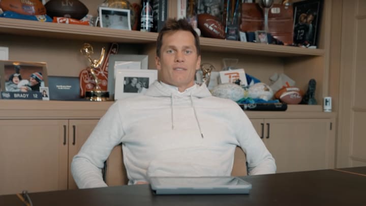 Tom Brady defended Patrick Mahomes while making a video about his biggest hits.