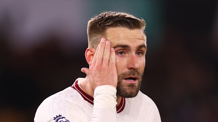 Luke Shaw hasn't appeared for Manchester United this season