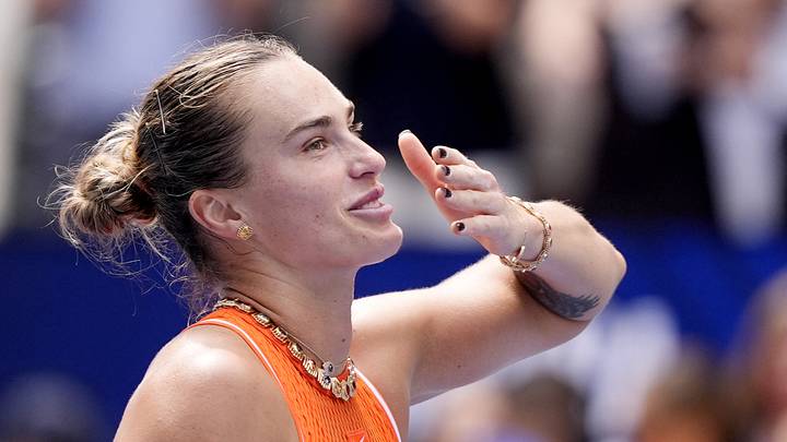 Tennis - U.S. Open - Flushing Meadows, New York, United States - September 4, 2026 Belarus' Aryna Sabalenka celebrates winning her third round match against Uzbekistan's Kamilla Rakhimova REUTERS/Eduardo Munoz Tennis - U.S. Open - Flushing Meadows, New York, United States - September 4, 2026 Belarus' Aryna Sabalenka celebrates winning her third round match against Uzbekistan's Kamilla Rakhimova REUTERS/Eduardo Munoz
