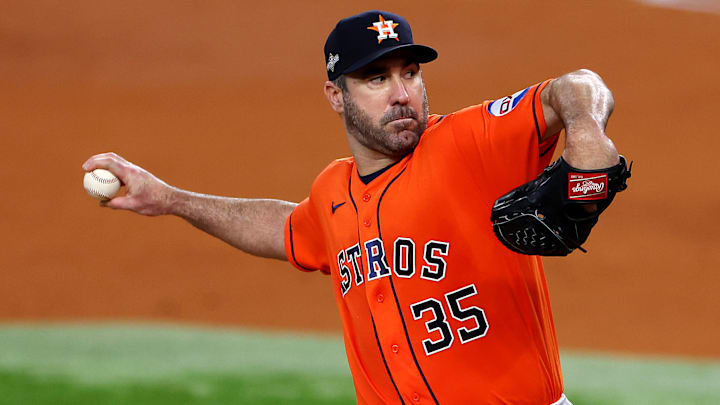 Championship Series - Houston Astros v Texas Rangers - Game Five