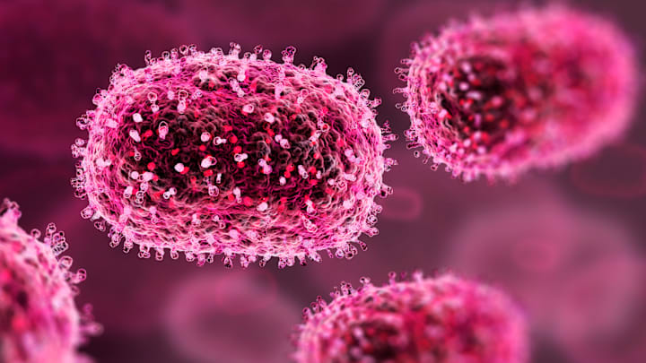 Not all microbes are pathogens (but this one, the mpox virus, is).