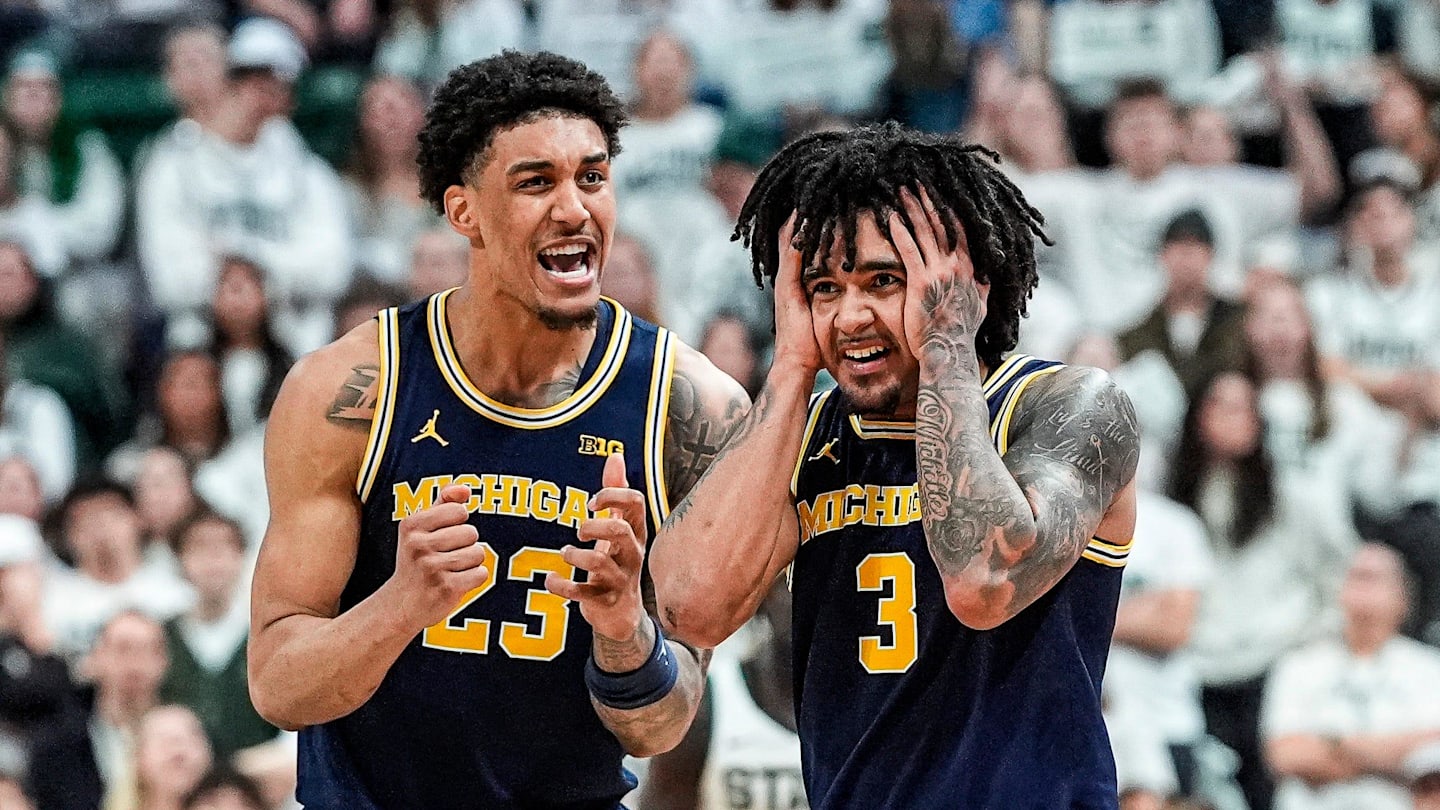 Michigan F Yaxel Lendeborg Trolls Michigan State Ahead of Rivalry Game