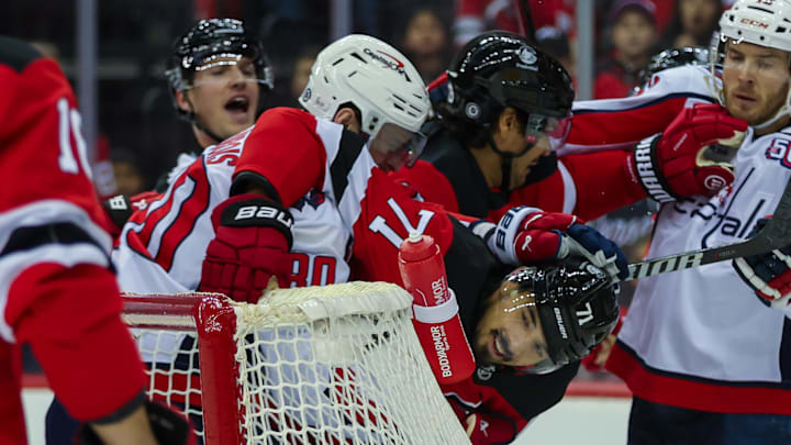 Pierre Luc Dubois, Washington Capitals Mandatory Credit: Thomas Salus-Imagn Images