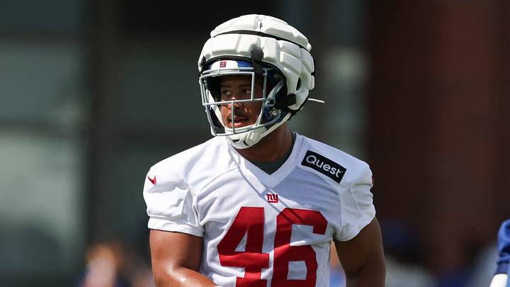 New York Giants linebacker Trace Ford New York Giants linebacker Trace Ford