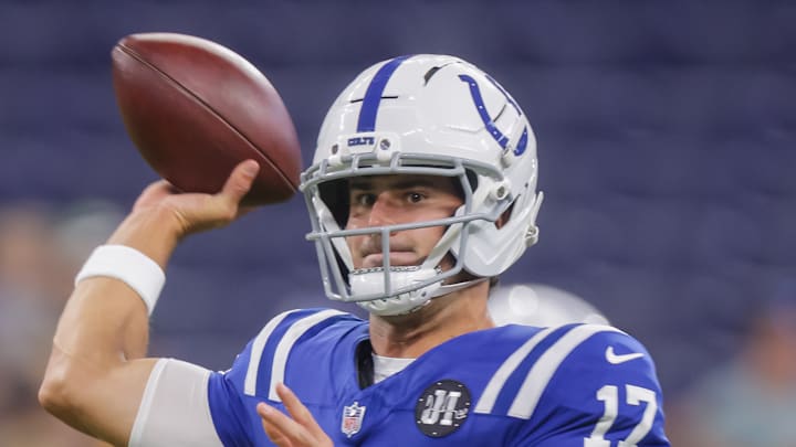 Daniel Jones of the Indianapolis Colts