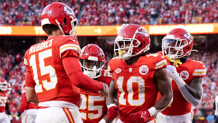 The Chiefs sit atop the AFC as the lone team with a 6-1 record