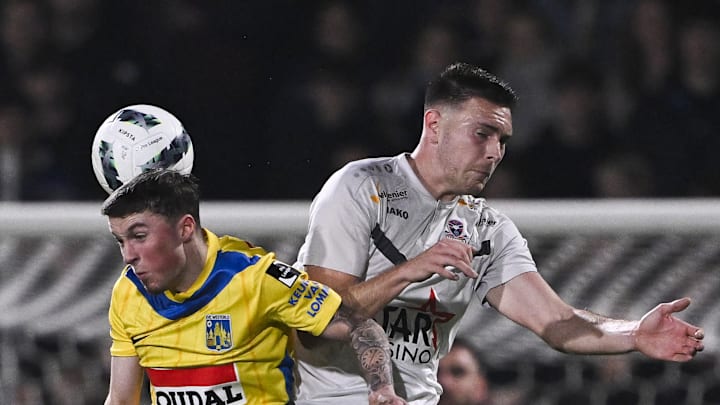 Alfie Devine in action for KVC Westerlo 