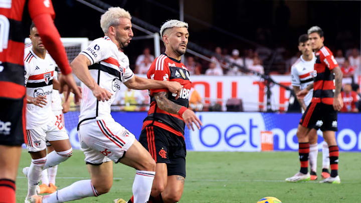 Calleri e Arrascaeta estão entre os principais destaques de São Paulo e Flamengo Calleri e Arrascaeta estão entre os principais destaques de São Paulo e Flamengo