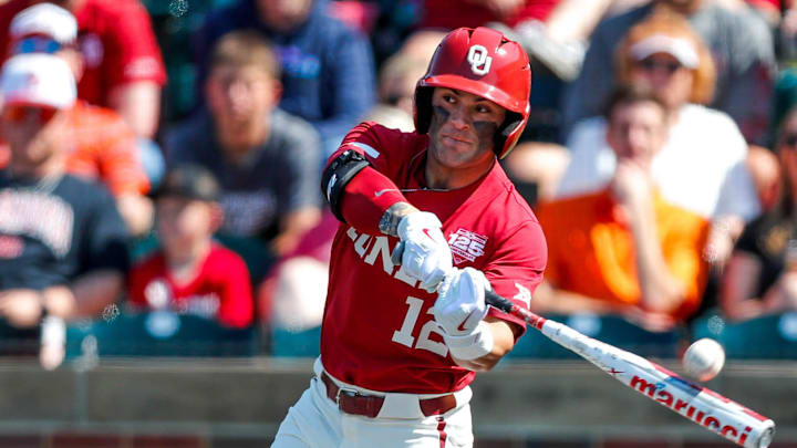 Oklahoma outfielder Bryce Madron Oklahoma outfielder Bryce Madron
