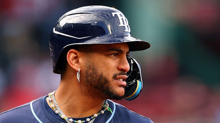 Tampa Bay Rays outfielder Jose Siri