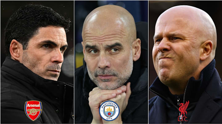 Mikel Arteta, Pep Guardiola and Arne Slot all want to improve their defence.