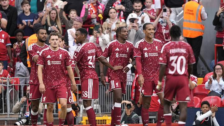 Liverpool v Como - Pre Season Friendly - Anfield Liverpool v Como - Pre Season Friendly - Anfield